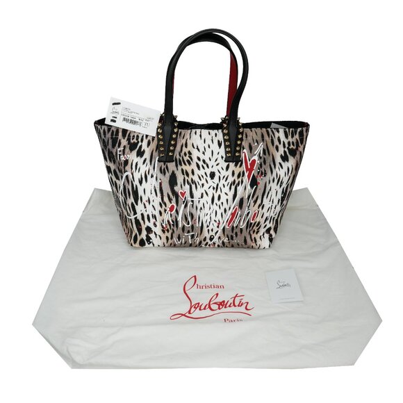 Christian Louboutin Cabata Gigi Canvas Small Tote - Picture 5 of 9